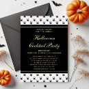 Recherche de noir blanc halloween invitations Gothique