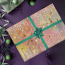 Zoek naar druppels cadeaupapier Glitter