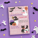 Recherche de anniversaire halloween invitations Chat noir