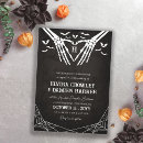 Recherche de gothiques de mariage invitations Monogramme