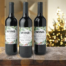 Recherche de humour de noël bouteilles vin étiquettes Hiver