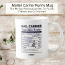 Recherche de humour de transport tasses Travailleur postal