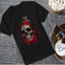 Recherche de crâne rouge vêtements Halloween