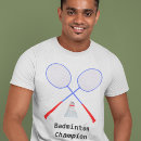 Recherche de badminton drôle tshirts Obturateur