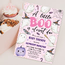 Recherche de halloween baby shower fille invitations Citrouille