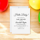 Recherche de formel baby shower invitations Moderne
