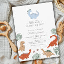 Zoek naar dinosaure baby shower invitations Schattig