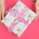 Recherche de licorne girly papier cadeau Cheval