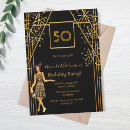 Recherche de 1920s anniversaire invitations Noir
