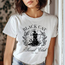Recherche de black cat halloween tshirts Chat noir