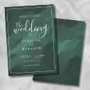 Recherche de vert emeraude mariage invitations Pour eux