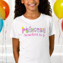 Recherche de princesse personnalisée tshirts Girl