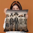Recherche de squelette coussins Décoration d'halloween