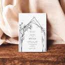 Recherche de forme géométrique invitations Rustique