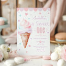 Recherche de sweet one invitations Crème glglace