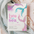 Recherche de sirènes invitations Mermaid