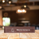 Zoek naar voedsel naambordjes Dessert