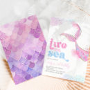 Recherche de sirènes invitations Mermaid