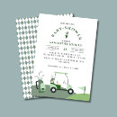Zoek naar baby golf invitations Groen