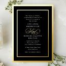 Recherche de black white mariage invitations Formel