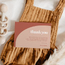 Zoek naar terracotta kaarten Baby shower bedankt