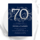 Recherche de bleu argent invitations Typographie