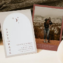 Recherche de lune cartes invitations Enregistrer la date