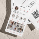 Zoek naar qr scan visitekaartjes Sociale media