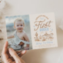 Recherche de cowboy 1ans anniversaire invitations L'ouest était un