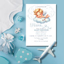 Recherche de ange bleu invitations Petit garçon