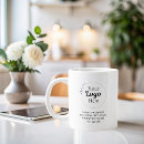 Recherche de logo tasses Blanc