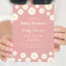 Zoek naar daisy baby shower invitations Dagbloem