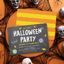 Recherche de chalkboard halloween invitations Tableau