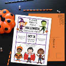 Recherche de halloween party cartes postales Pour enfants