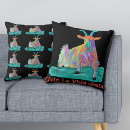Recherche de hurlement coussins Artistique