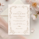 Recherche de feuille vigne invitations Bride