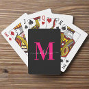 Zoek naar monogram speelkaarten Gezin