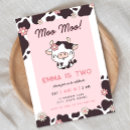 Recherche de vache rose invitations Floral