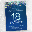 Recherche de 18 ans anniversaire invitations Chic