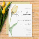 Recherche de tulipes invitations Aquarelle