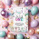 Recherche de wild one safari anniversaire invitations Tropical