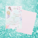 Recherche de turquoise et rose invitations Girl