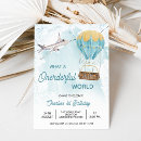 Recherche de avion jaune invitations Vintage