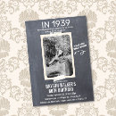 Recherche de craie vintage invitations Rétro