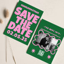 Recherche de green save the dates Rose