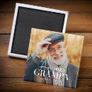 Recherche de grand père magnets Fête des pères