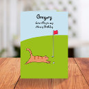 Zoek naar golf cartoons kaarten For him