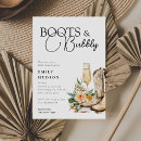 Recherche de western bridal shower invitations Bottes