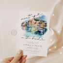 Recherche de beach destination mariage invitations Moderne