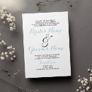 Recherche de bleu et blanc mariage invitations Pour tous